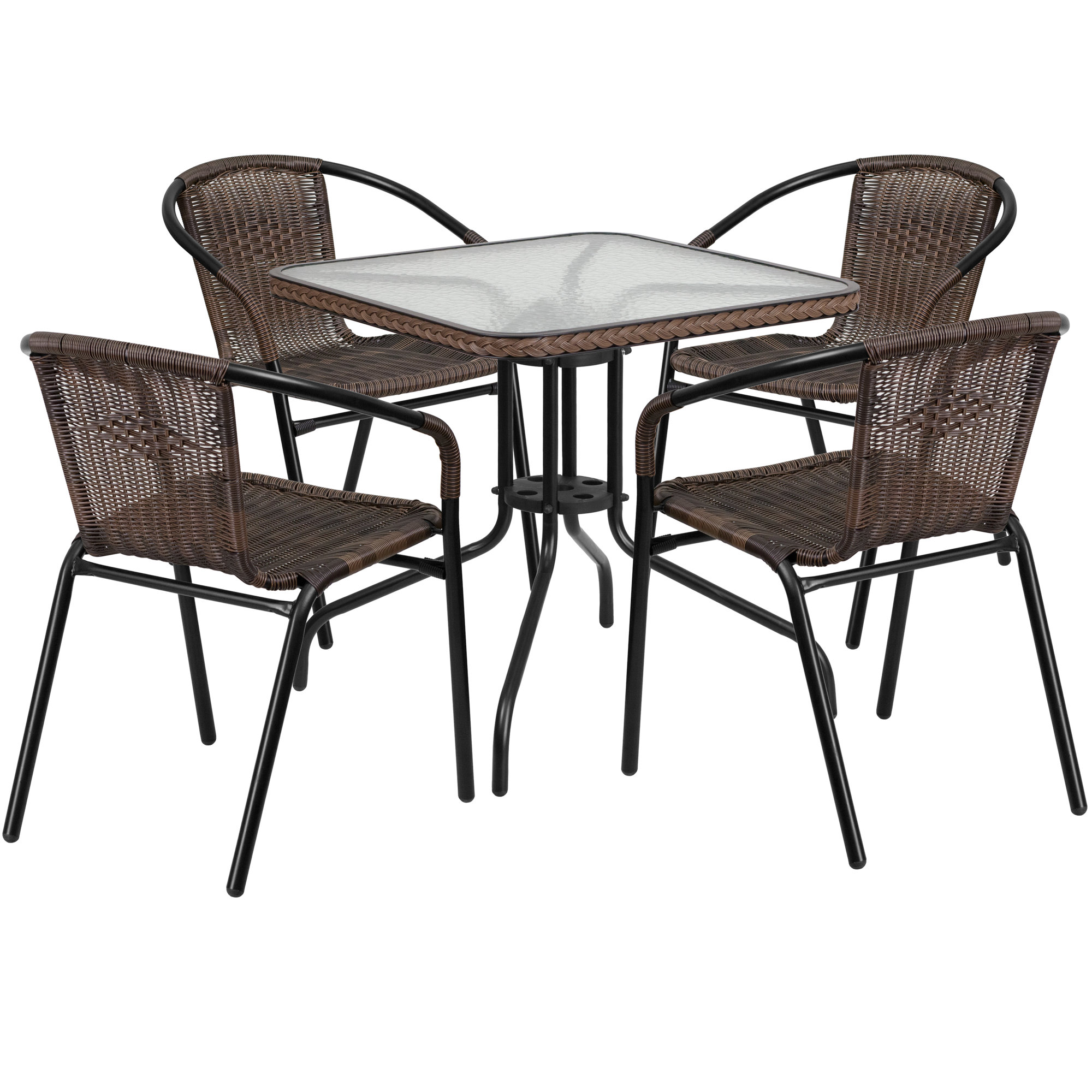 Flash Furniture 5 Piece Bistro Set & Reviews Wayfair