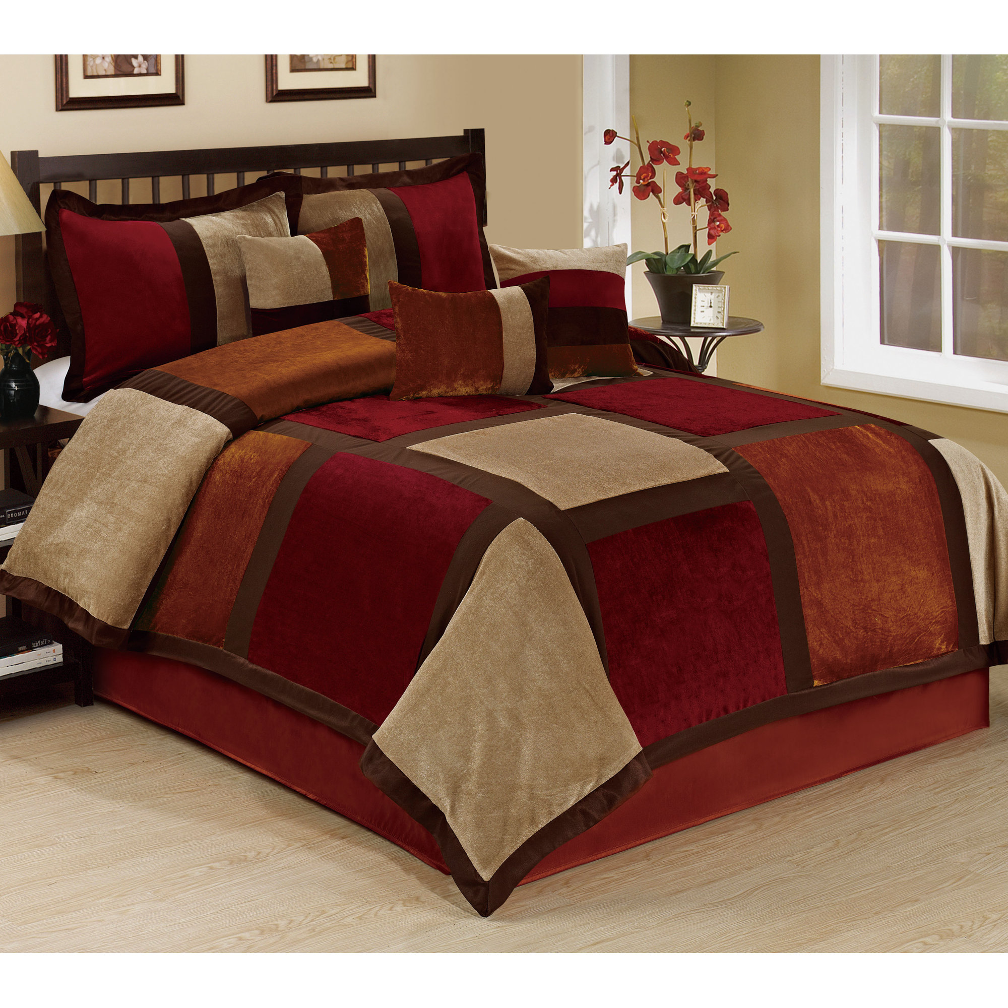 Homechoice International Group Spencer 7 Piece Comforter Set & Reviews