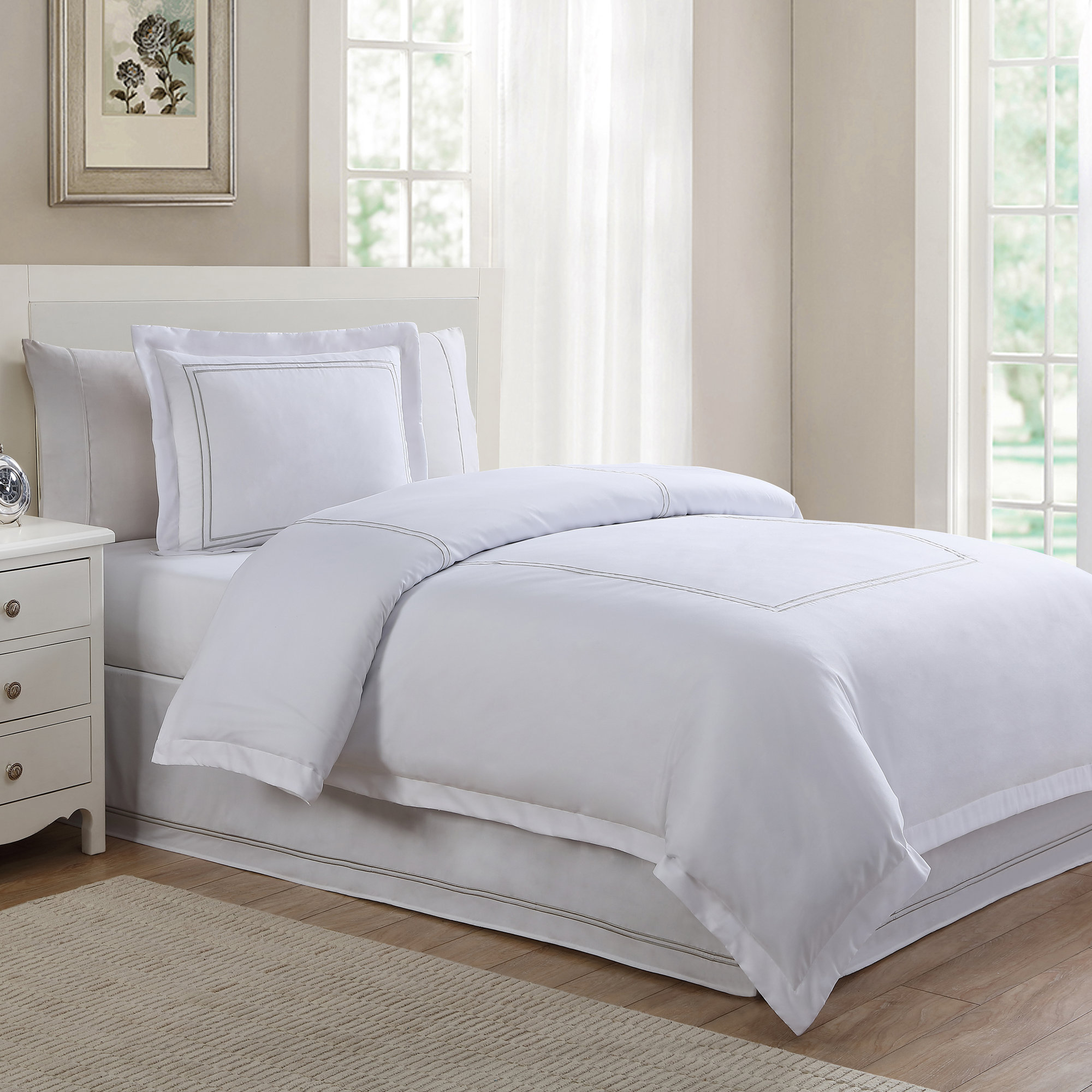 Fresh Ideas Wayfair Quick View Luxury Hotel Baratta Duvet Cover Set