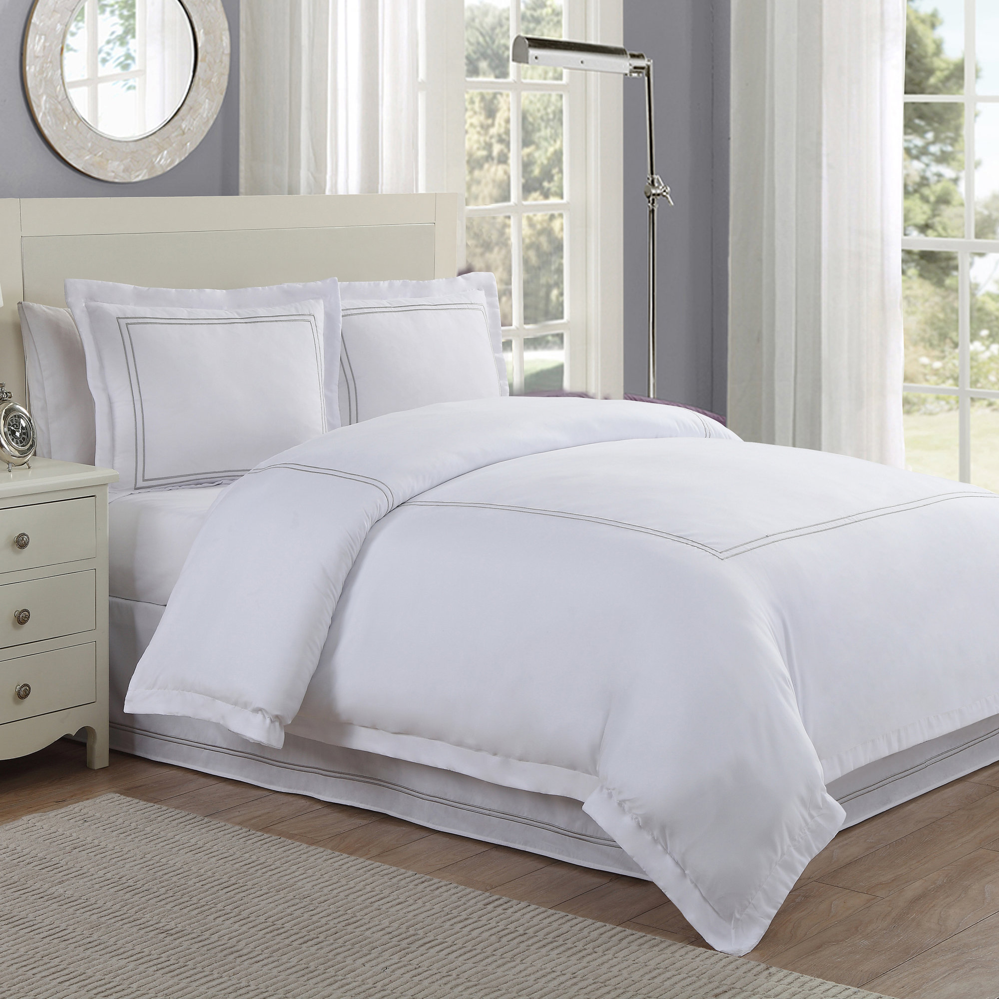 Fresh Ideas Luxury Hotel Baratta Duvet Cover Set Reviews Wayfair Luxury Hotel Baratta Duvet Cover Set