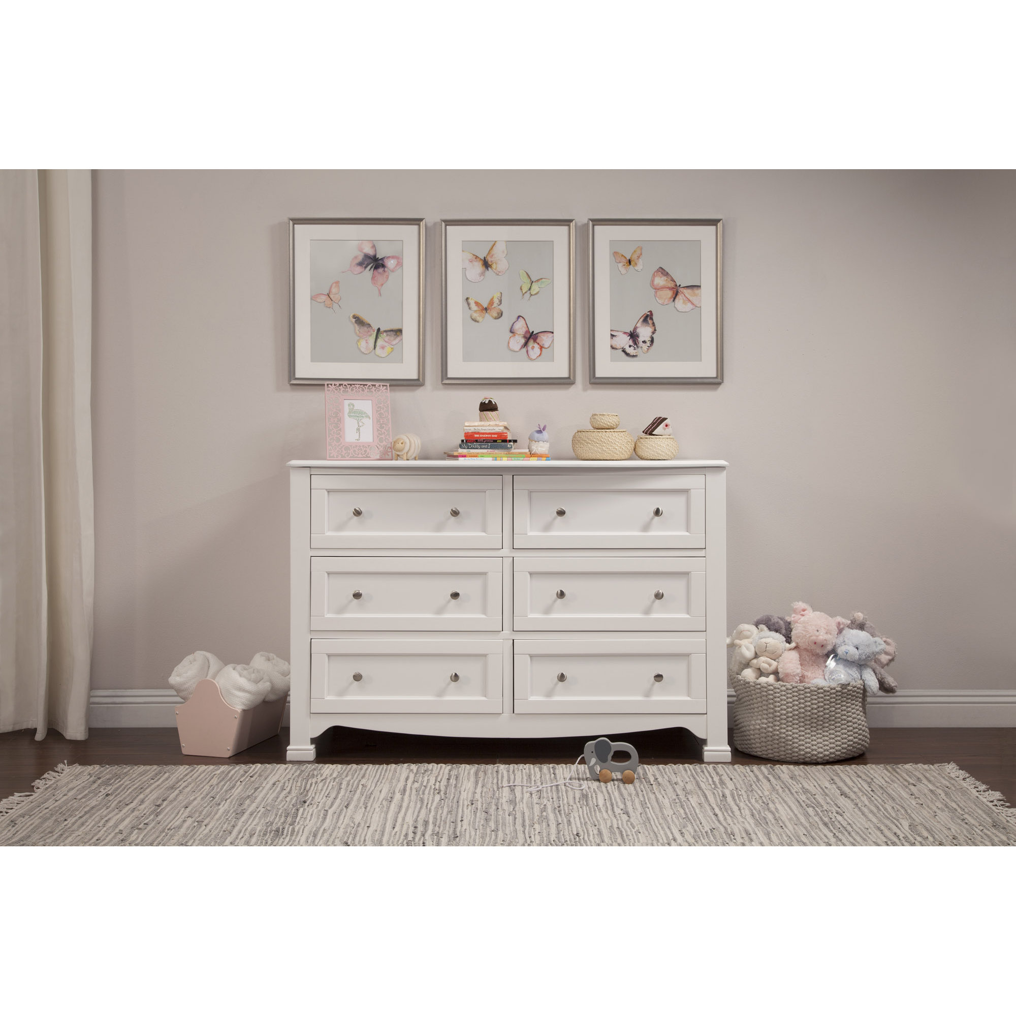 Kids Dressers Chests You Ll Love Wayfair Kalani 6 Drawer Double Dresser
