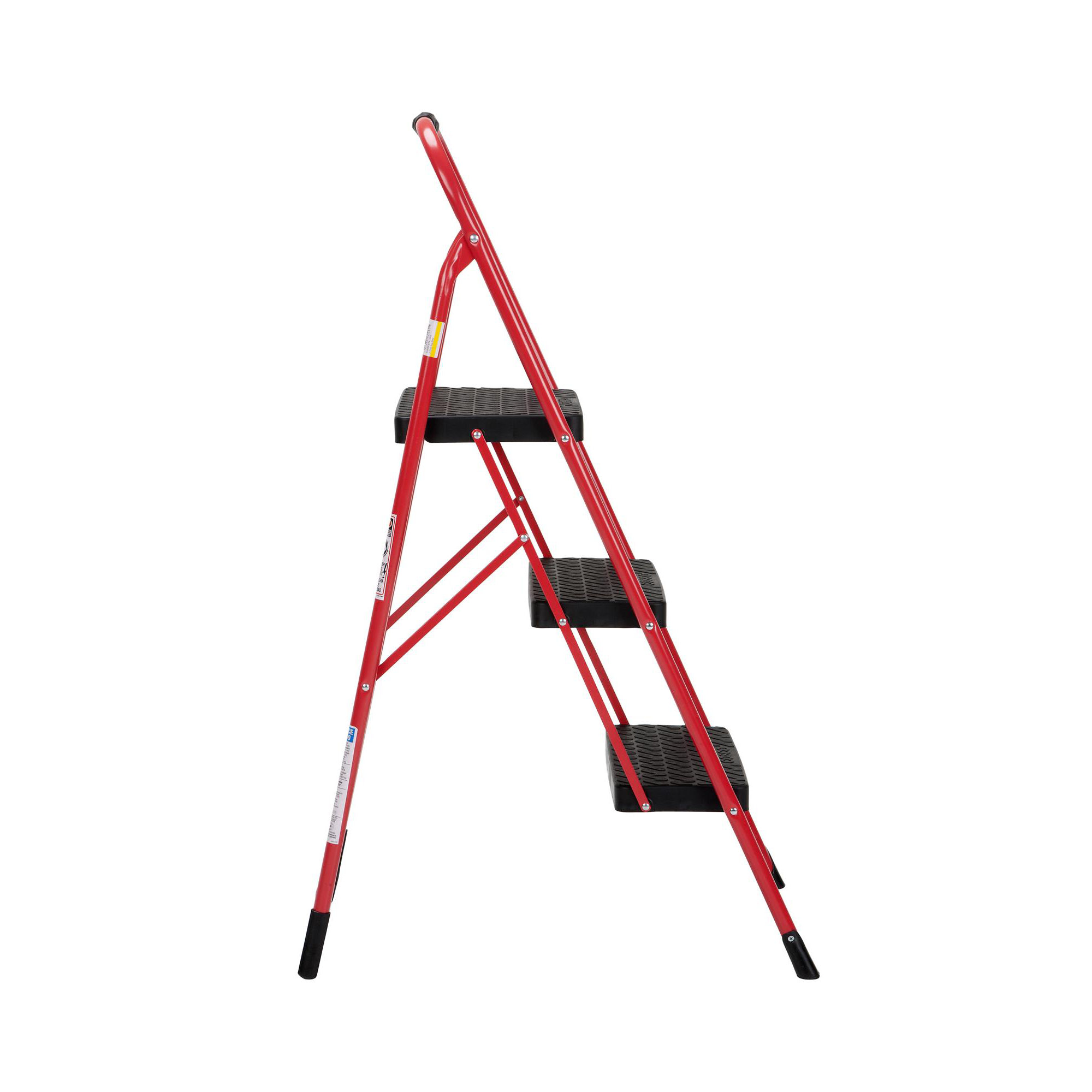 Cosco Home and Office 3Step Steel Big Folding Step Stool with 200 lb