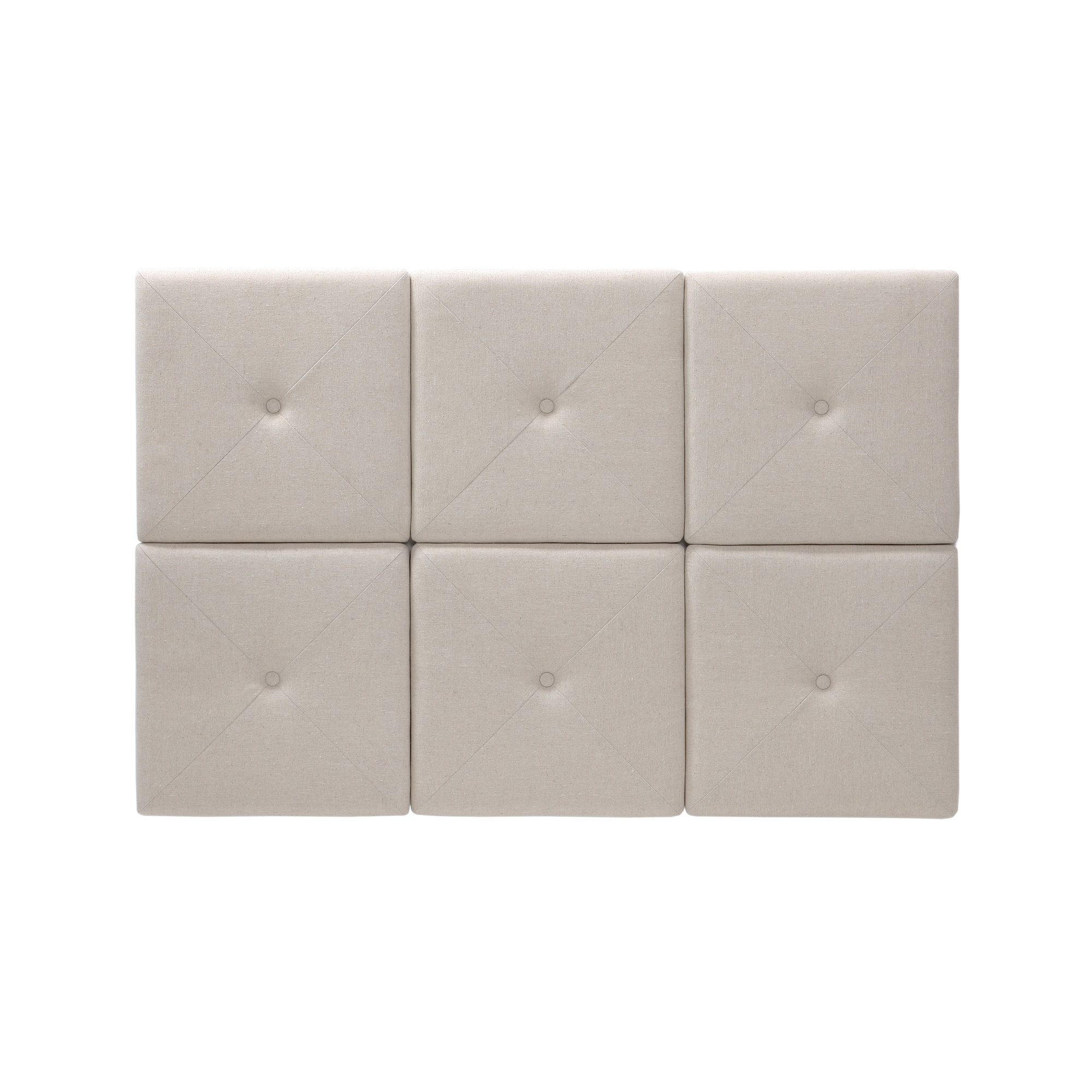 Hazelwood Home Chestercot Upholstered Headboard Tiles & Reviews Wayfair