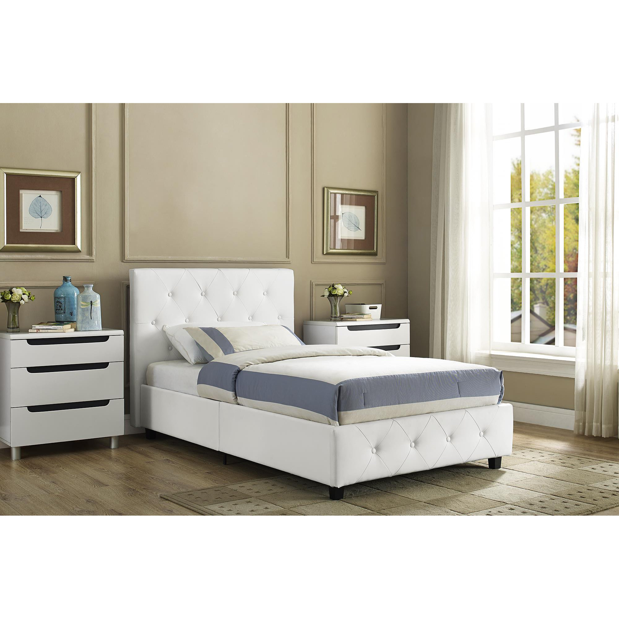 Andover Mills Salina Upholstered Platform Bed & Reviews Wayfair