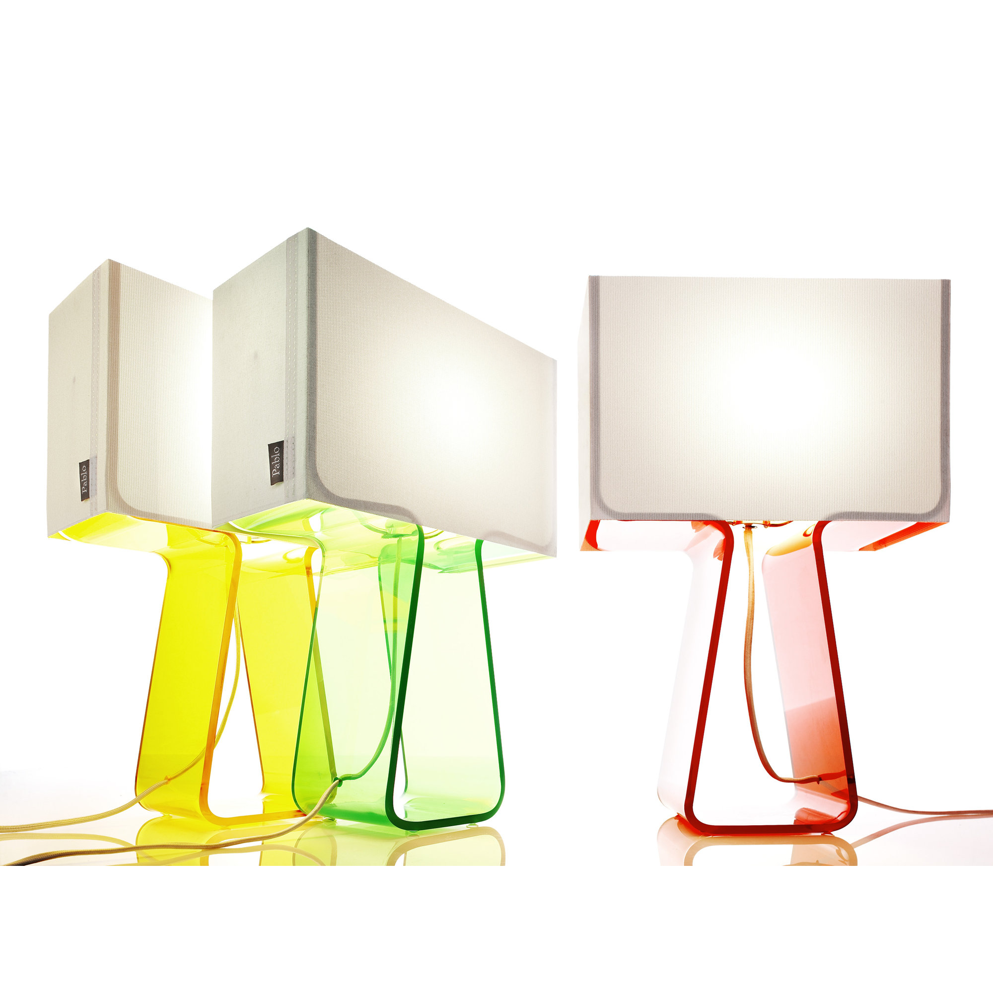 Colorful Tube Top 14'' Table Lamp & Reviews | AllModern