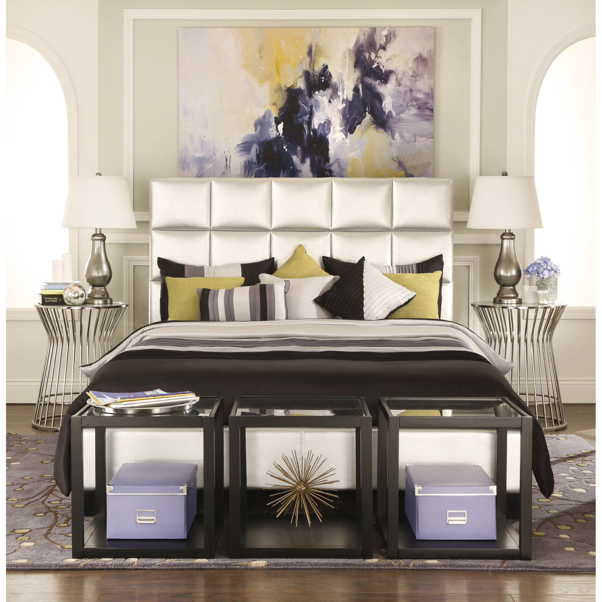 Kingstown Home Kingstown Upholstered Platform Bed & Reviews Wayfair