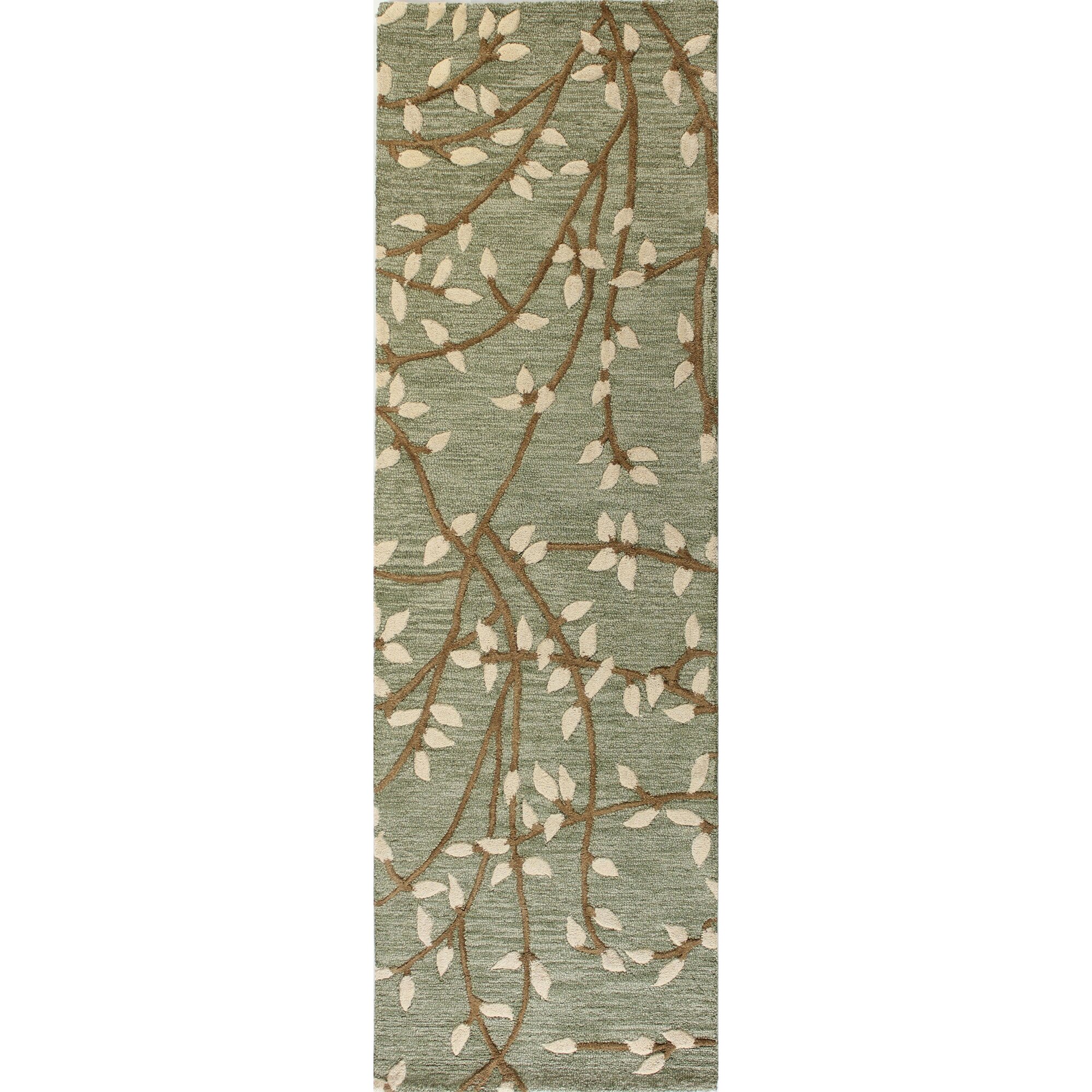 Richford Hand-Tufted Light Green Area Rug & Reviews | Birch Lane