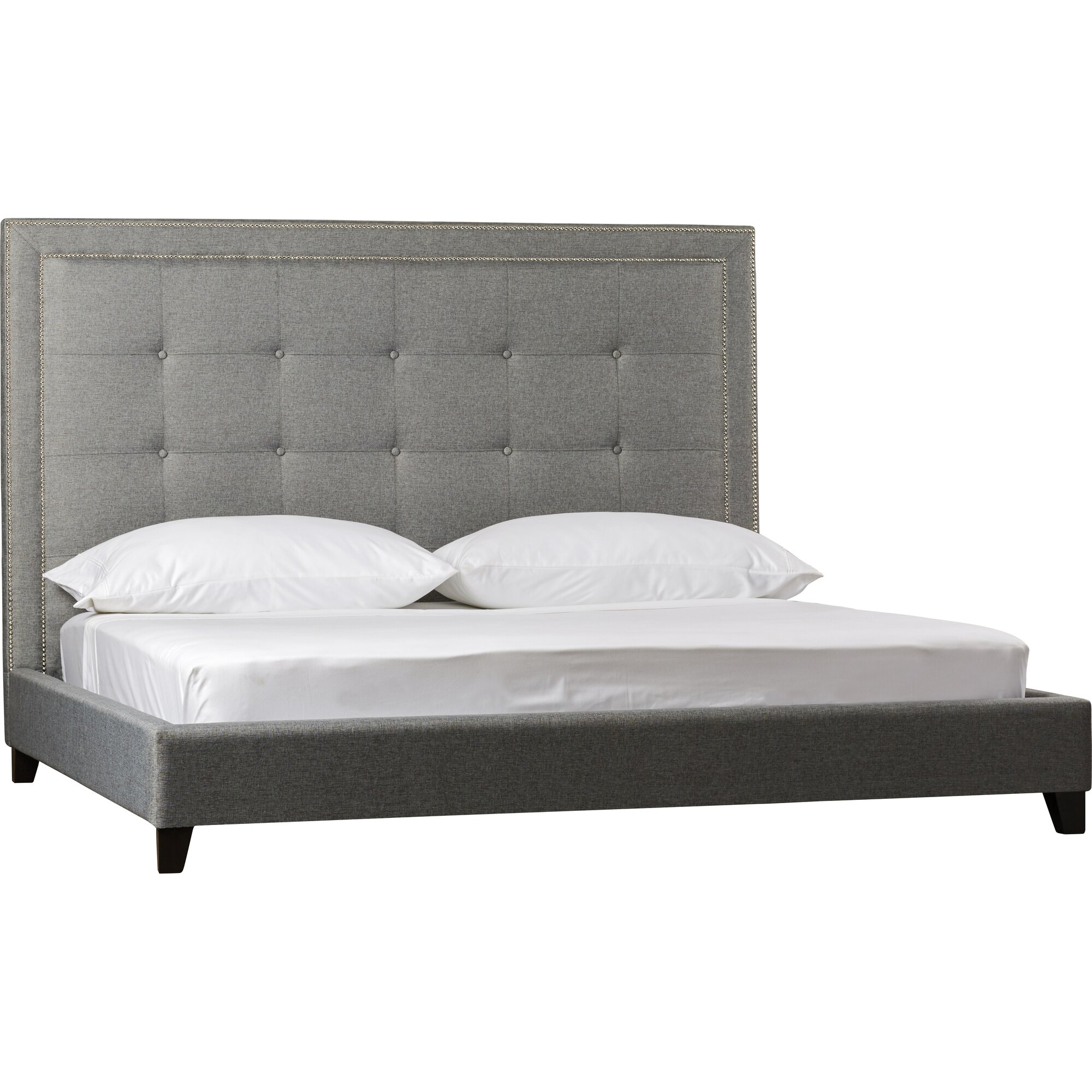 Latitude Run Tasha Upholstered Platform Bed And Reviews Wayfair