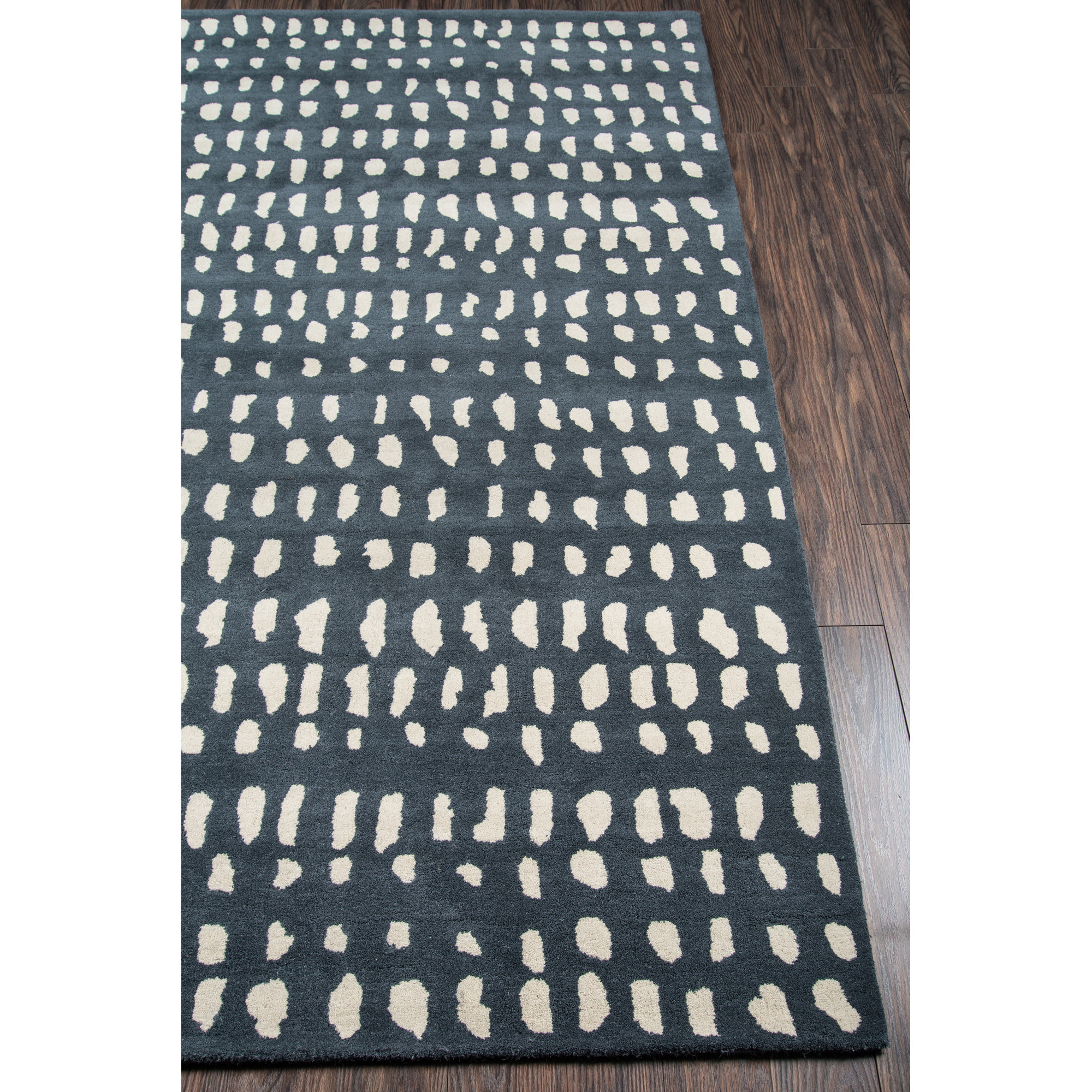 Novogratz By Momeni Boho Dots HandTufted Black/Ivory Area Rug Wayfair