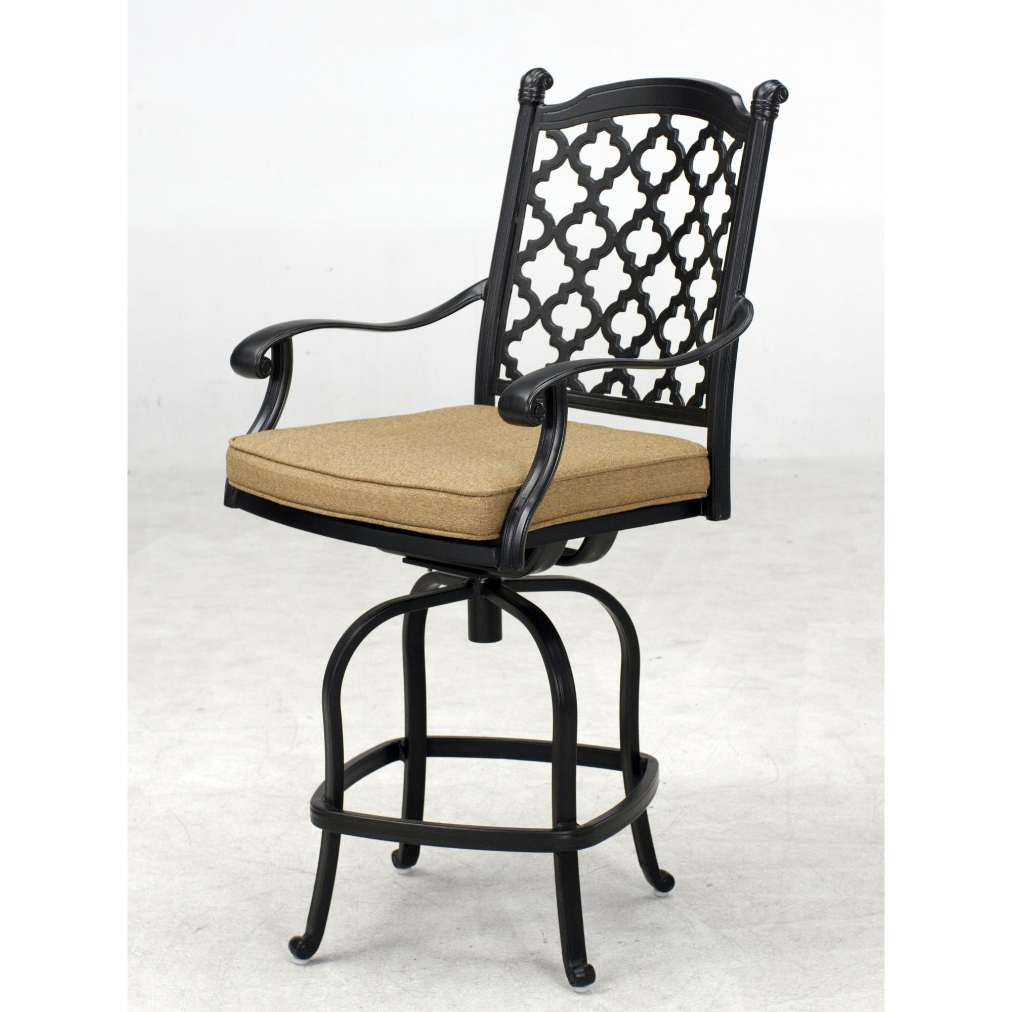 Darlee Madison 3 Piece Counter Height Bar Dining Set with Cushions