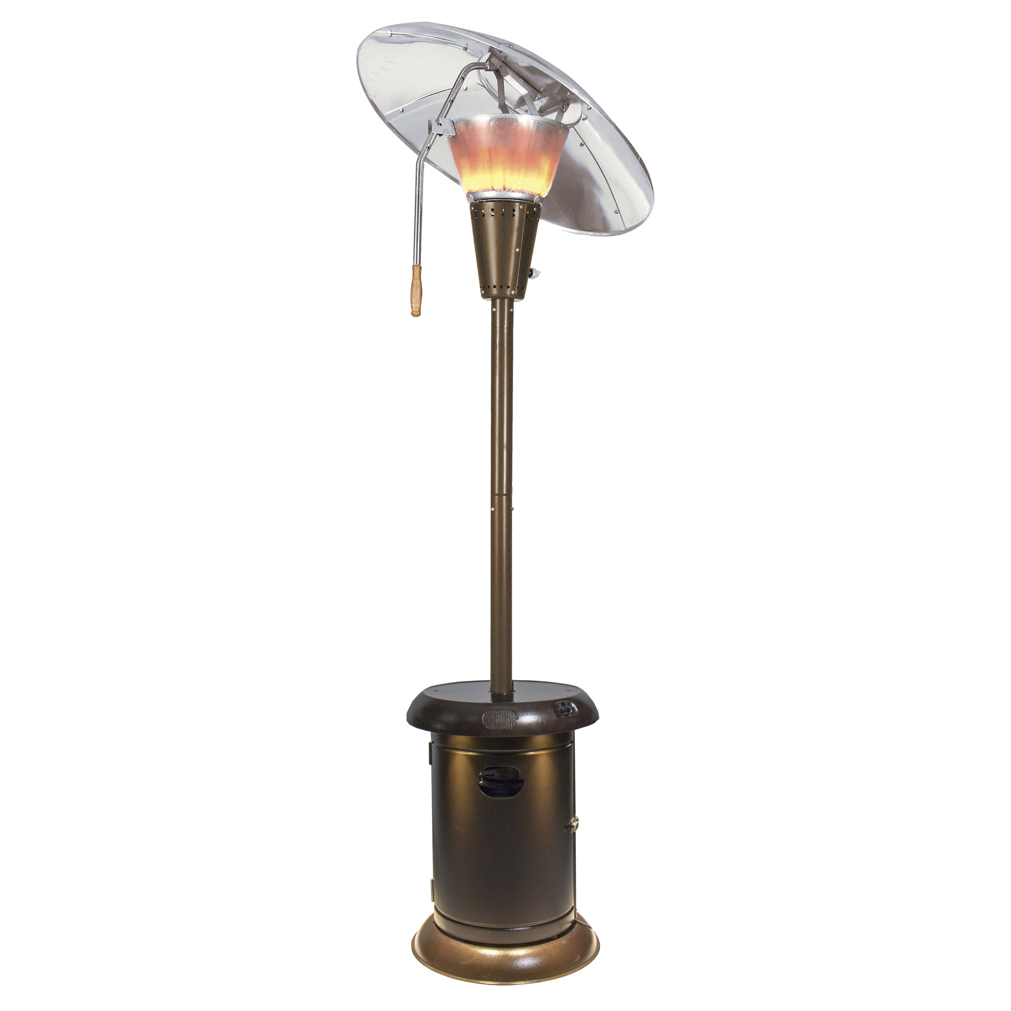 Mirage Heat Focusing Patio Heater Instructions Icamblog Mirage Heat Focus 38 200 Btu Propane Patio Heater With Speaker And
