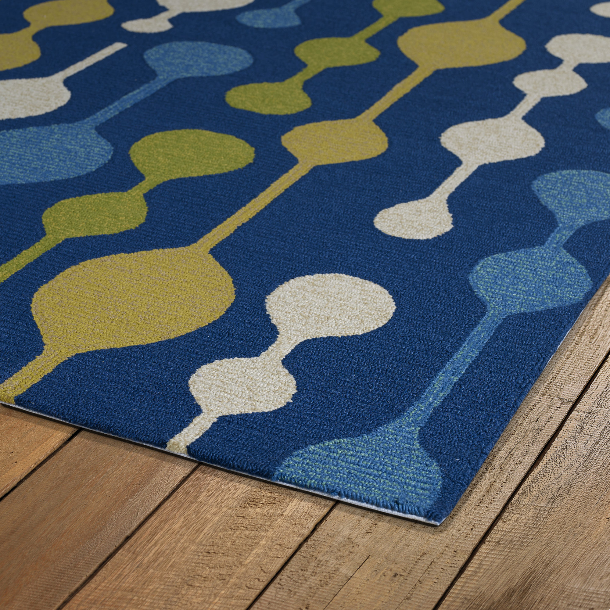 Centennial Blue Indoor/Outdoor Area Rug & Reviews AllModern