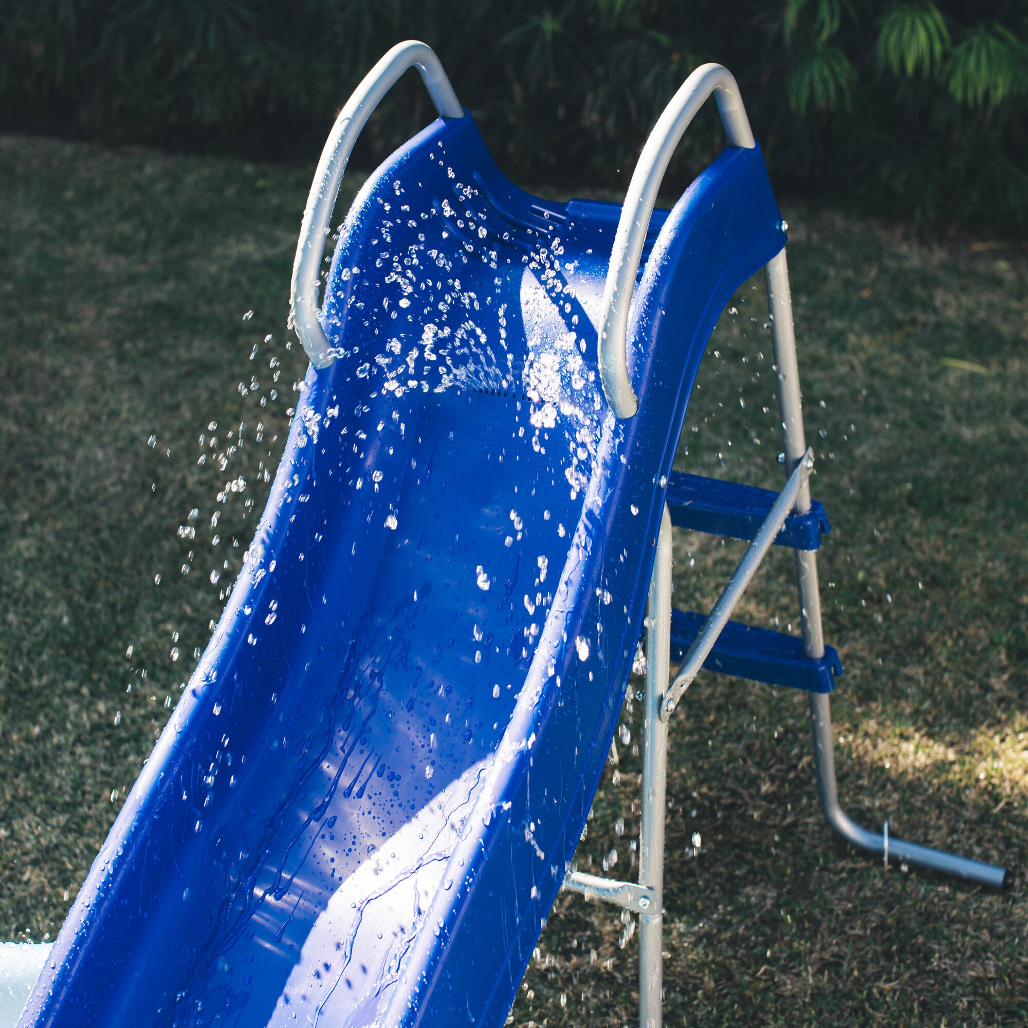 water slippery slide