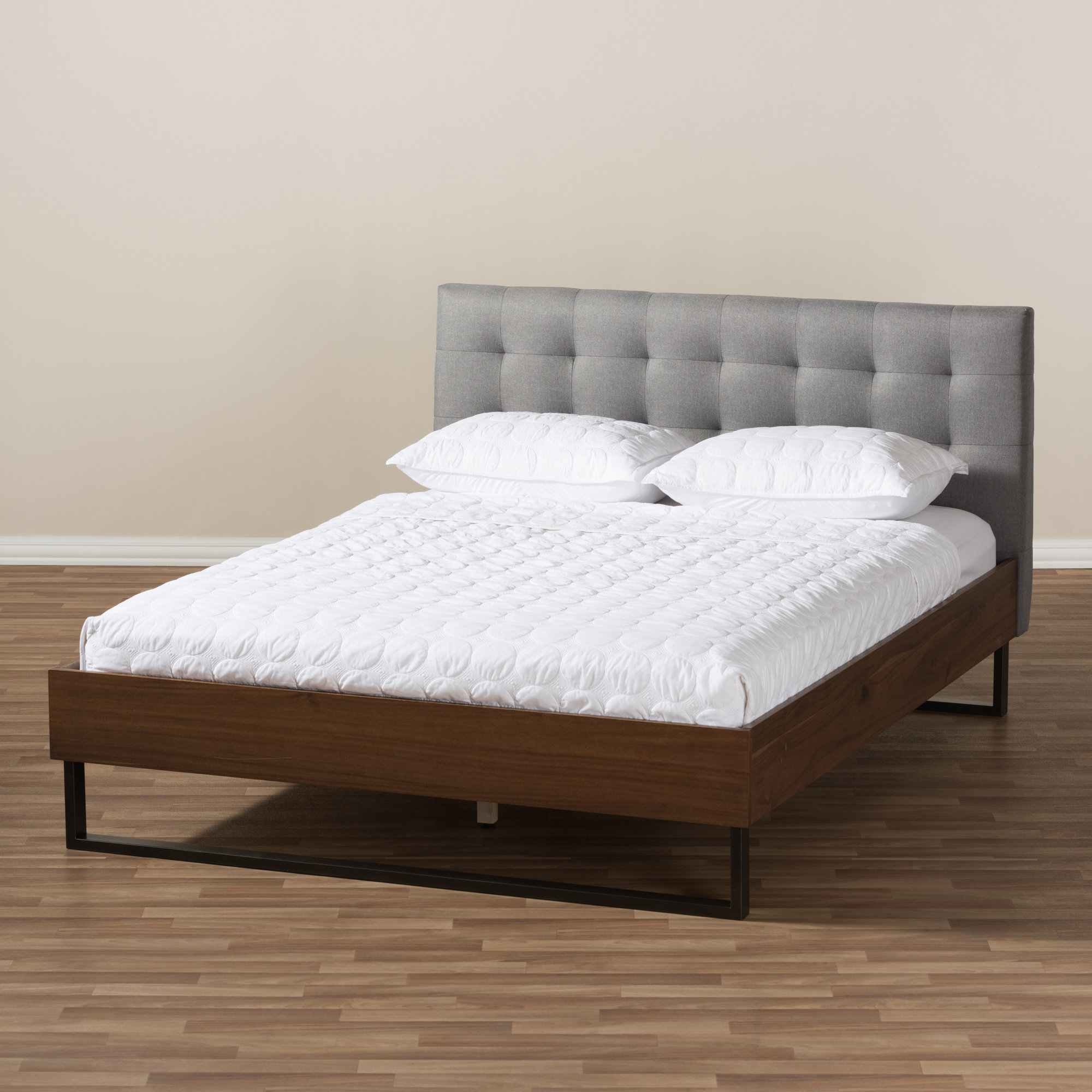 Wholesale Interiors Baxton Studio Alberto Upholstered Platform Bed - Baxton Studio Alberto Upholstered Platform Bed wholesale interiors baxton studio alberto upholstered platform bed - baxton studio alberto upholstered platform bed