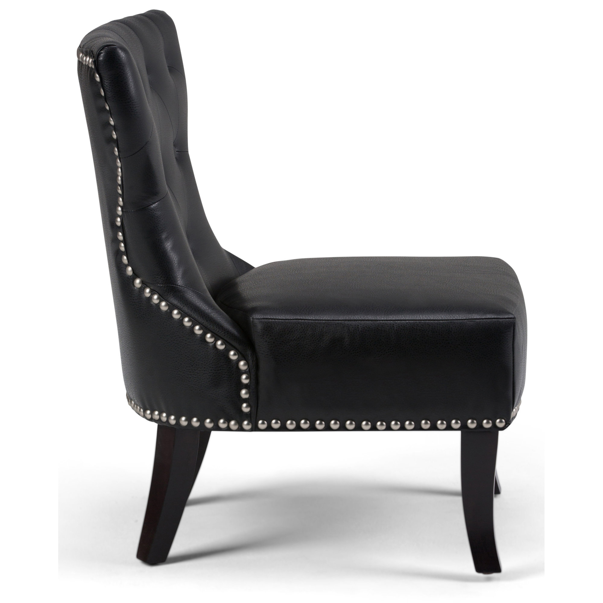 Simpli Home Kitchener Slipper Chair & Reviews Wayfair