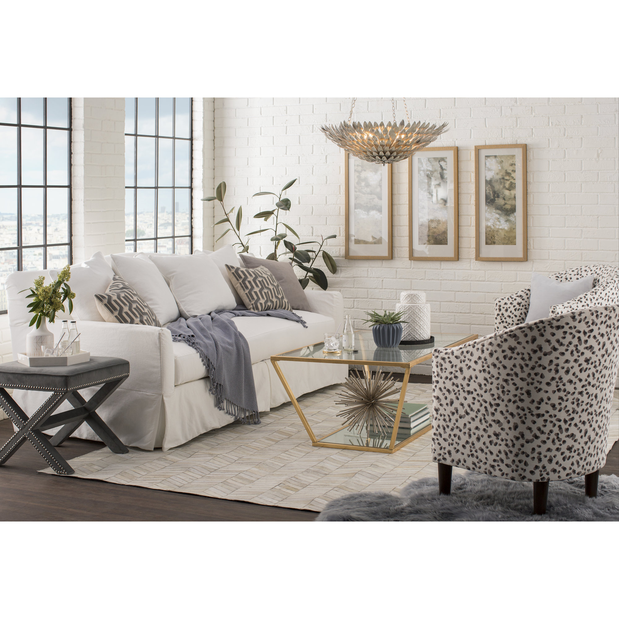 Birch Lane™ Fairchild Slipcovered Sofa & Reviews Wayfair