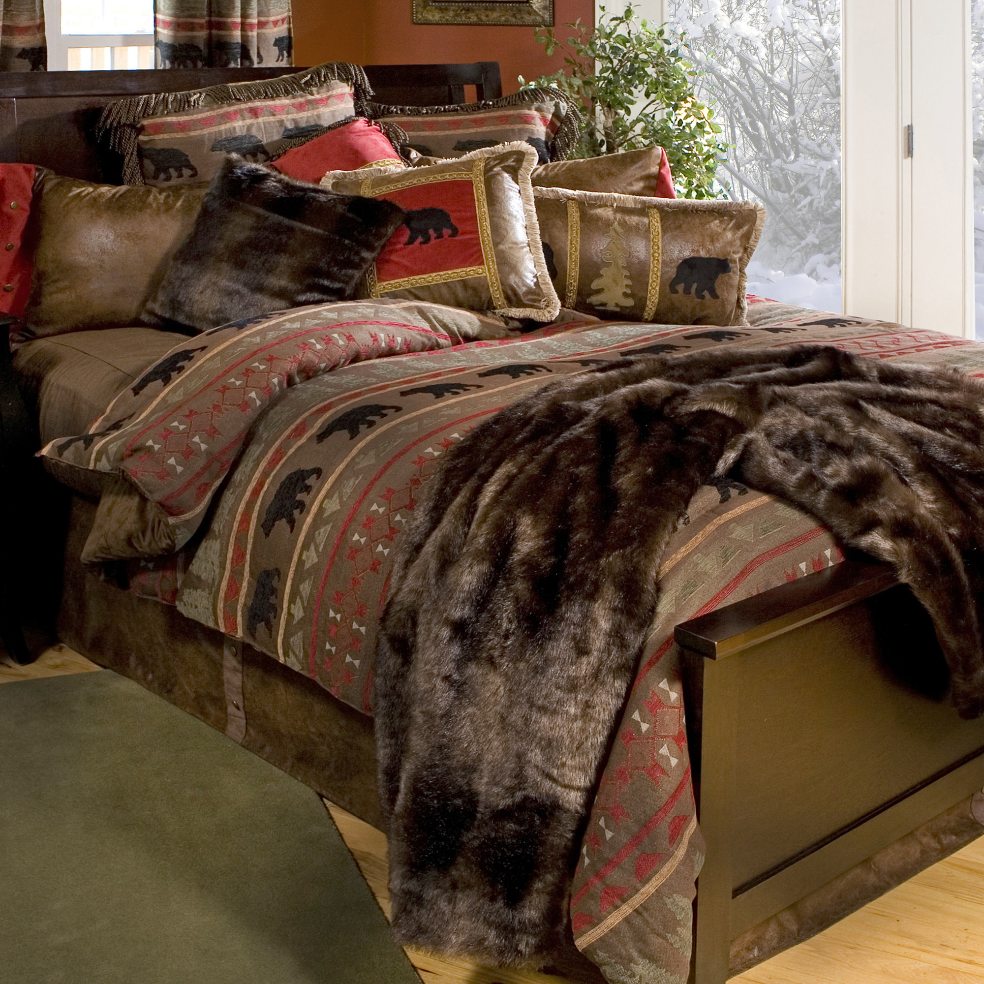 Carstens Inc. Bear Country Comforter Collection & Reviews Wayfair