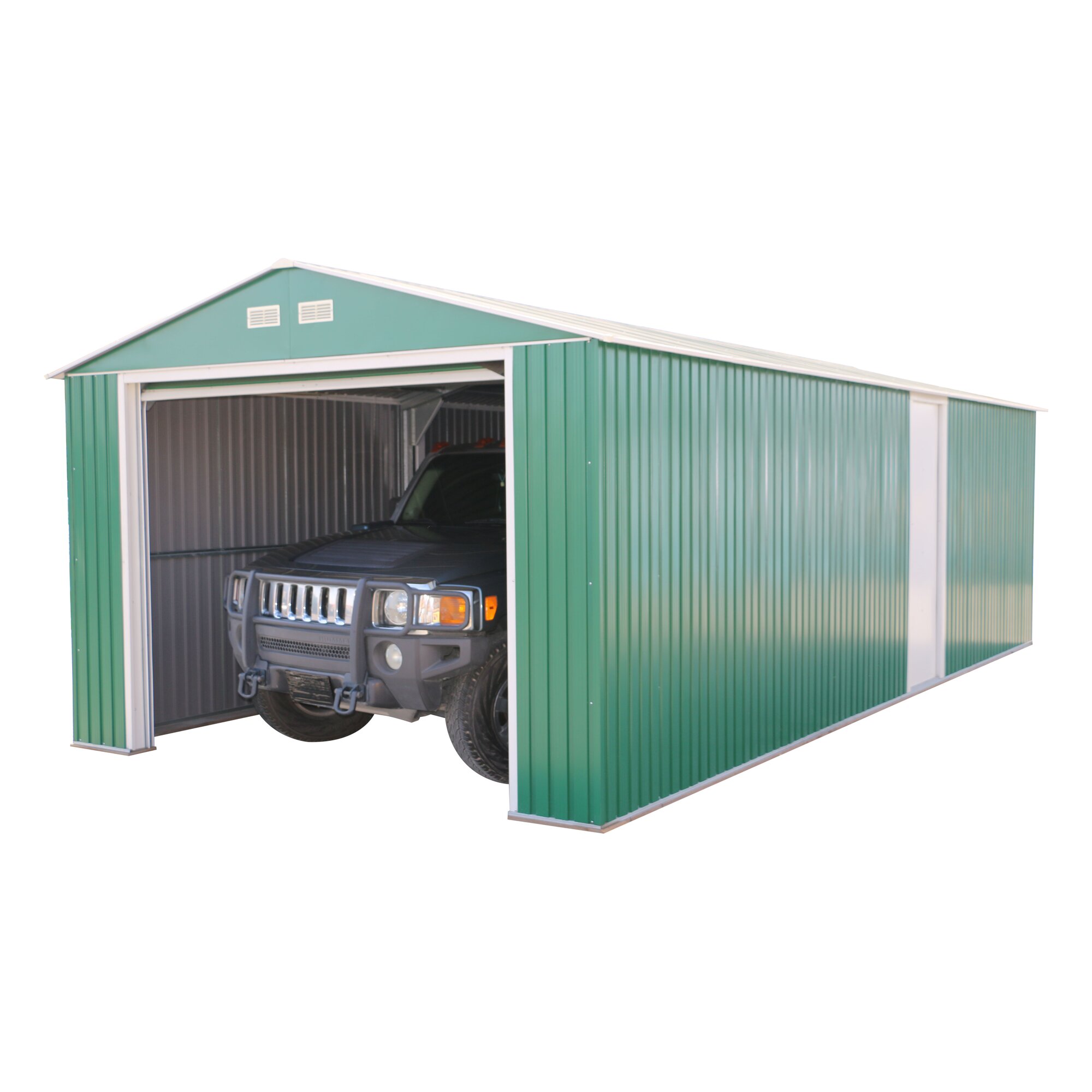 Duramax Imperial 12 Ft. W x 20 Ft. D Metal Garage Shed 