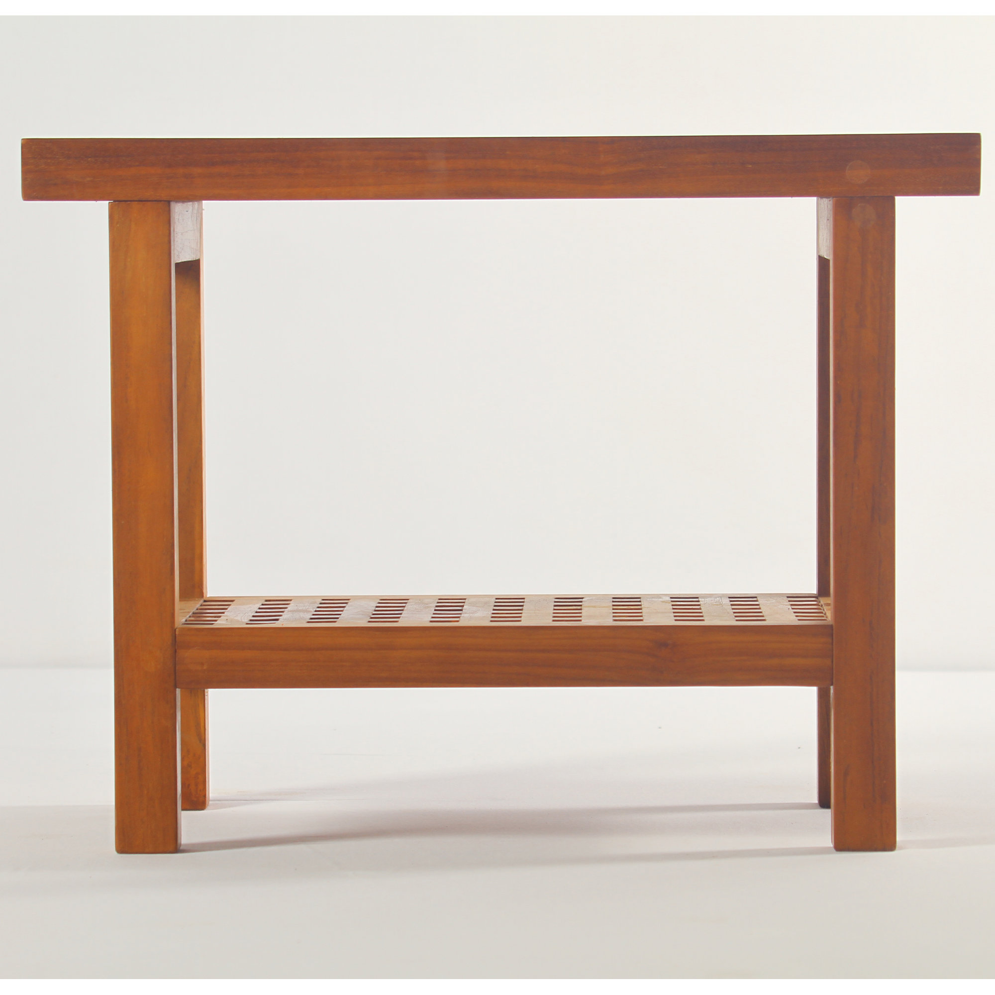 Aqua Teak Grate Teak Shower Seat & Reviews Wayfair