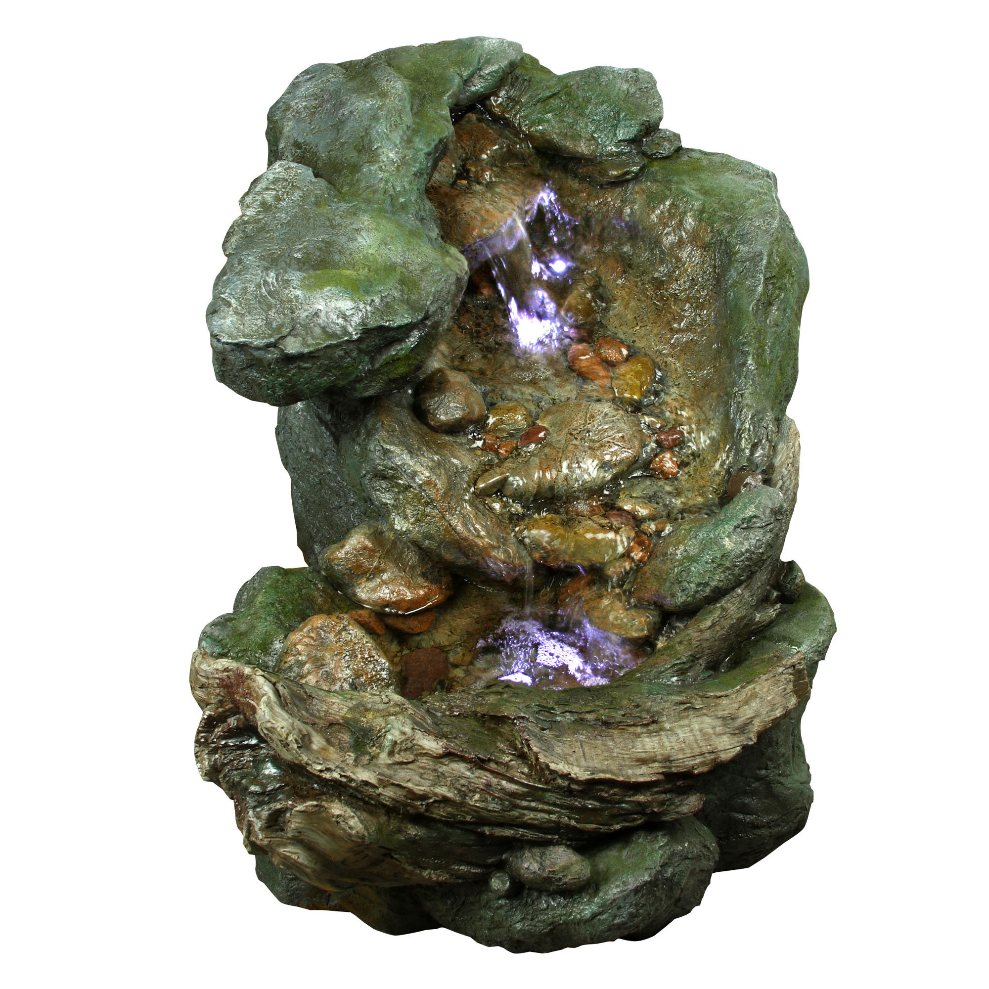 Fountain For Home Decoration 16 really cool indoor water fountain decorations Polyresin Tall Rock Fountain With Led Light Fountain For Home Decoration rustic vase led fountain home home decor decorative accents indoor fountains Polyresin Tall Rock Fountain With Led Light
