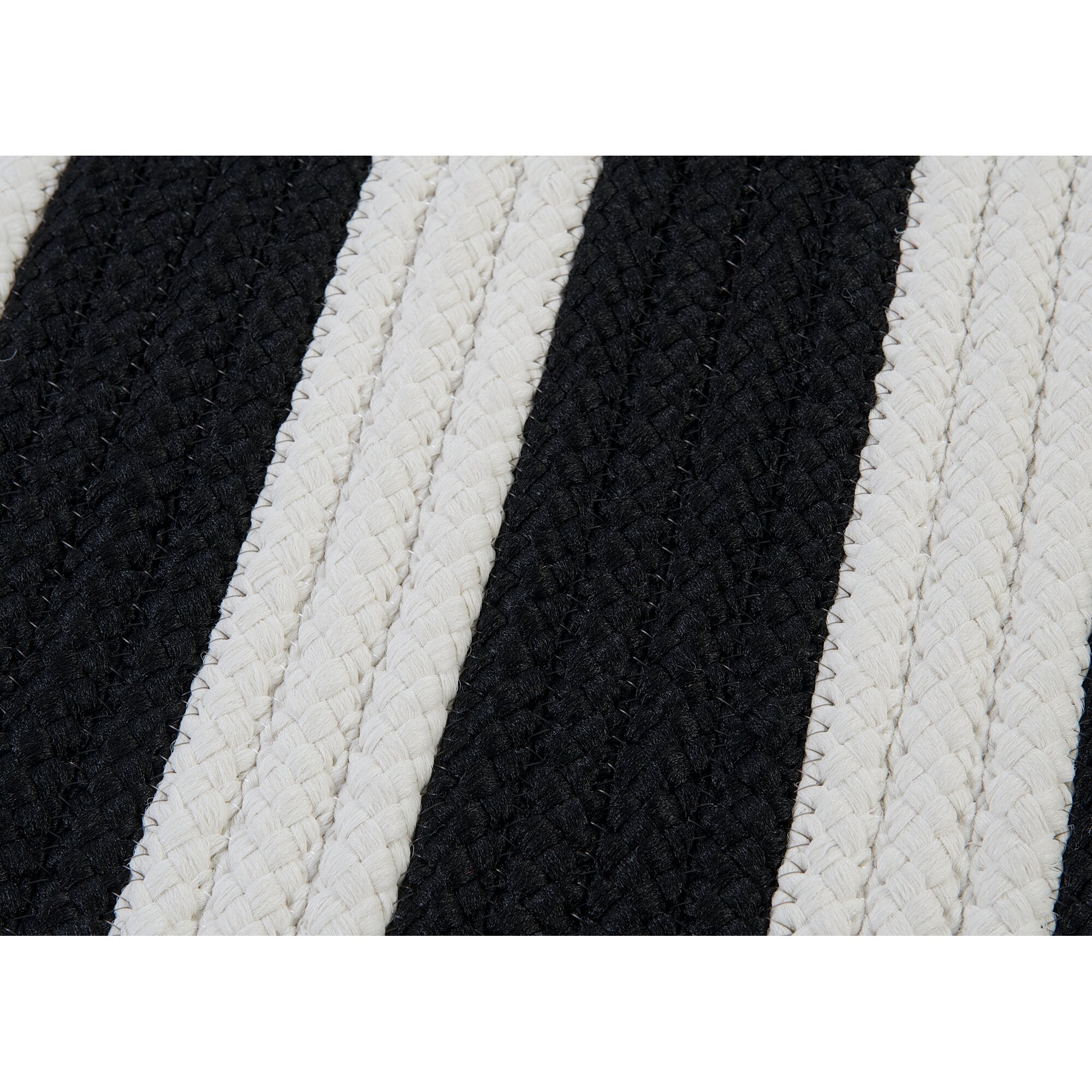 Nuloom Zebra Print Blackwhite Area Rug Nantucket Striped