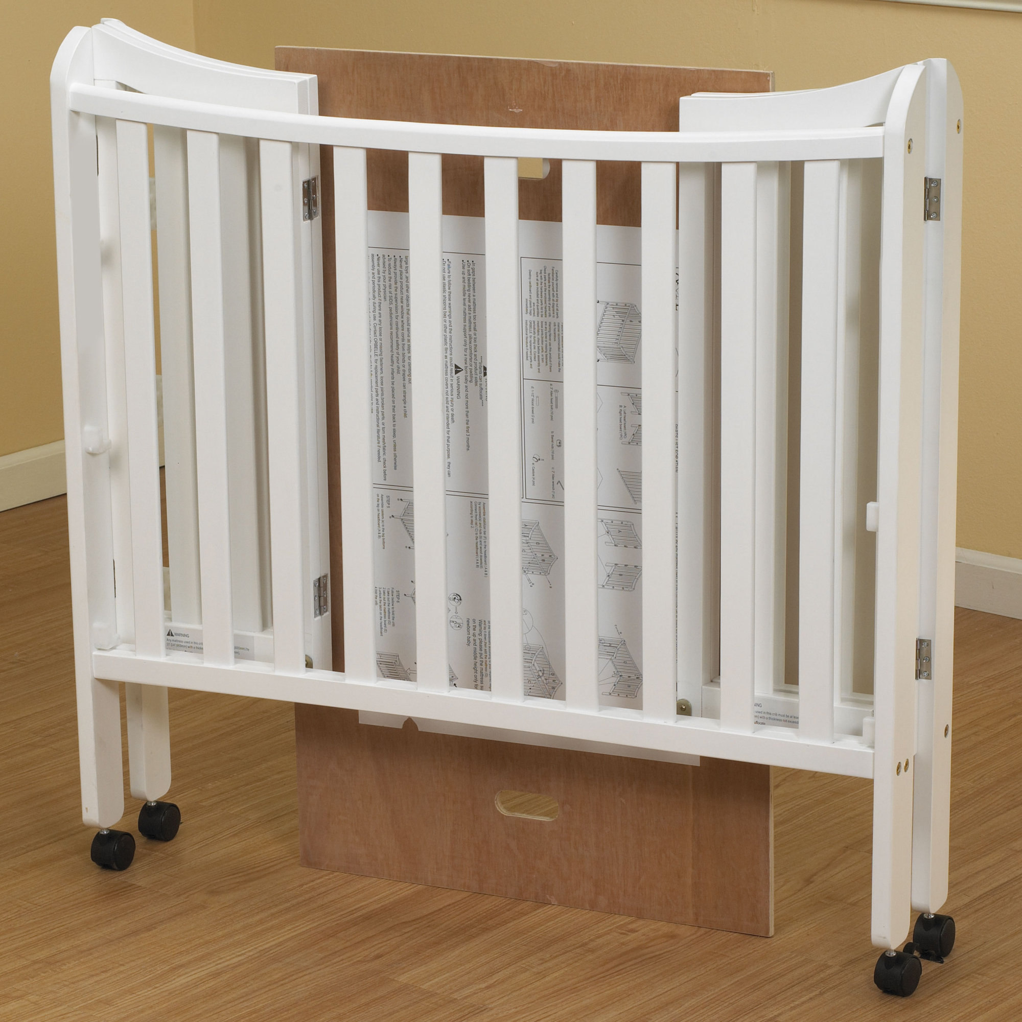 Orbelle Tian Convertible Crib with Mattress & Reviews Wayfair