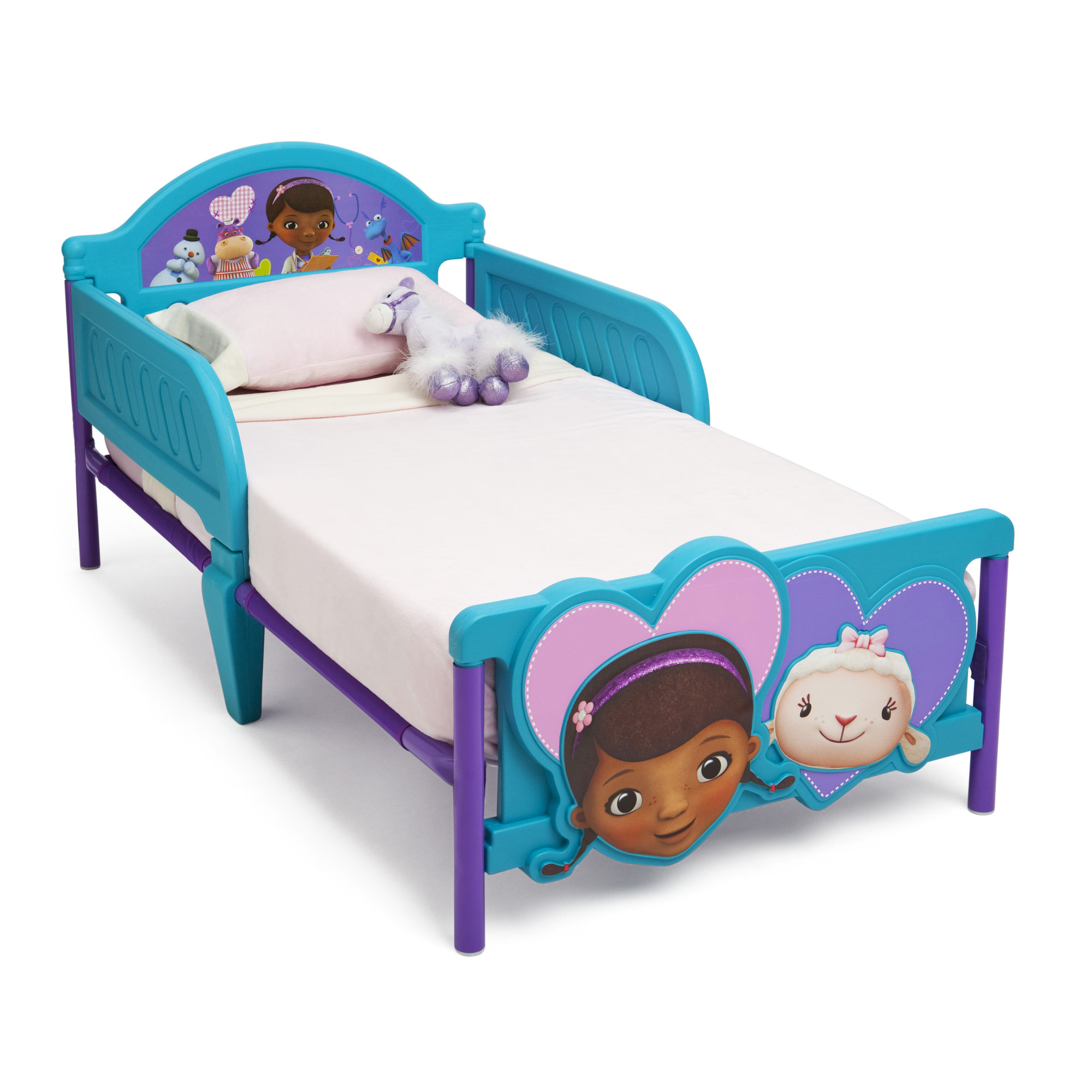 Delta Children Disney Doc McStuffins Convertible Toddler Bed ... Delta Children Disney Doc McStuffins Convertible Toddler Bed ...