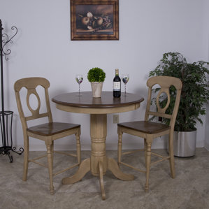 Pub Tables Bistro Sets You Ll Love Wayfair Huerfano Valley 3 Piece Pub Table Set