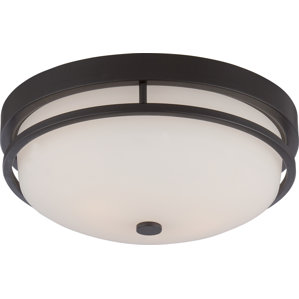 Flush Mount Lighting You Ll Love Wayfair Collin 2 Light Flush Mount