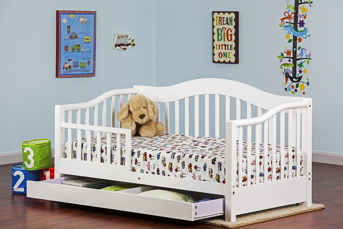 Dream On Me Toddler Bed With Storage Reviews Wayfair - Defaultname dream on me toddler bed with storage reviews wayfair - defaultname