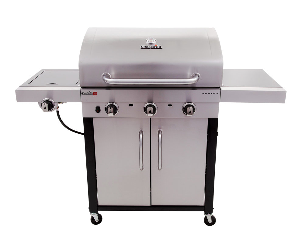 Gas Grills You Ll Love Performance 3 Burner Propane Gas Grill With Cabinet