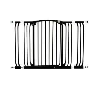 Pet Dog Gates You Ll Love Wayfair Chelsea Tall Xtra Hallway Swing Closed Gate Combo Pack