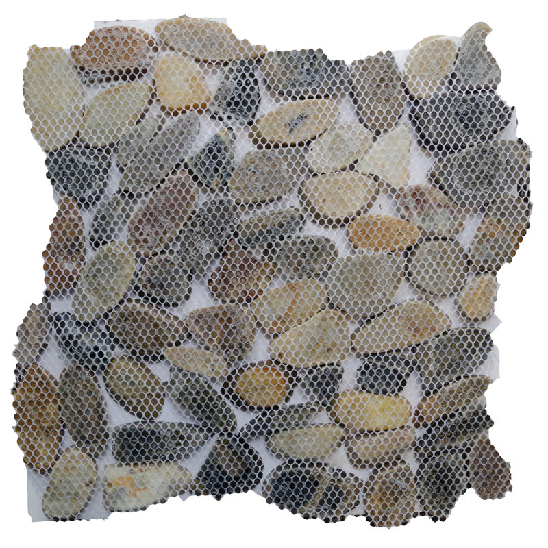 Islander Flooring Random Sized Natural Stone Pebble Tile In Sienna Default Name