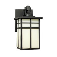 Mission Shaker Outdoor Wall Lighting You'll Love | Wayfair - Mission 1-Light Outdoor Wall Lantern