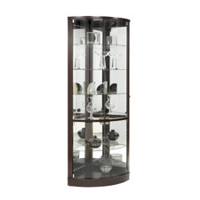 Corner Curio Cabinet