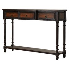 Console, Sofa, and Entryway Tables You'll Love | Wayfair - Rose 3 Drawer Console Table