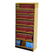 96 Inch Bookcase Wayfair Open Back Single Face Shelf 96 Standard Bookcase