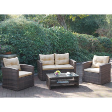 Indoor Wicker Furniture Sets | Wayfair