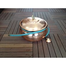 Copper Hose Pot With Lid | Wayfair - EMAIL ME. Metal Hose Pot