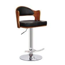 Low Back Bar Stools You'll Love | Wayfair - Adjustable Height Swivel Bar Stool