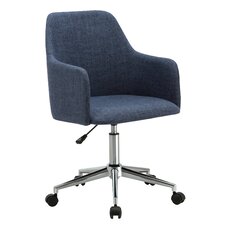 Fabric Office Chairs You'll Love | Wayfair - Duncan Mid-Back Desk Chair