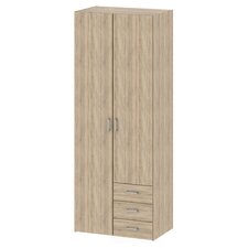  Settles 3 Drawer and 2 Door Armoire  by Varick Gallery® 