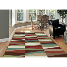 Shop For Berwick 3 Piece Red/Brown Area Rug Set