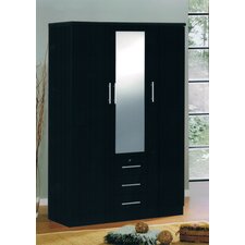  Rasmussen 3 Door Wardrobe Armoire  by Latitude Run 