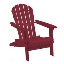 Red Adirondack Chairs You'll Love | Wayfair