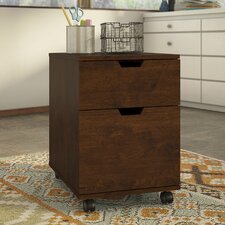 Rustic Wood Filing Cabinets You'll Love | Wayfair - QUICK VIEW. Aspen 2-Drawer Mobile Vertical Filing Cabinet