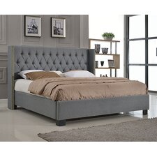  Bailey Upholstered Platform Bed  by House of Hampton® 