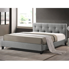  Brookby Place Upholstered Platform Bed  by Charlton Home® 