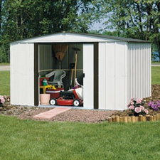 metal storage sheds you'll love wayfair