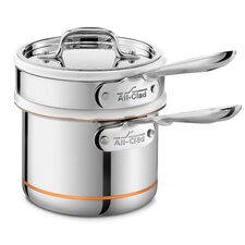  Copper Core 1.5-qt. Double Boiler with Lid  by All-Clad 